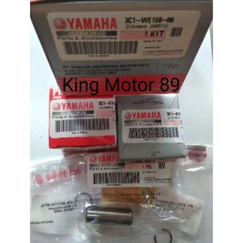 Piston kit seher ring seher VixionVixion new MX king original ygp