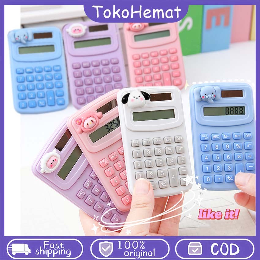 Kalkulator Mini Lucu Kalkulator Warna Macaron Kalkulator 8 Digit Mini Calculator Untuk Sekolah