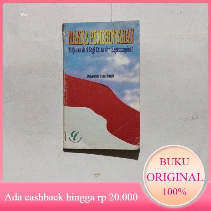 Buku MAKNA PEMERINTAHAN Tinjauan dari segi Etika Original Bekas