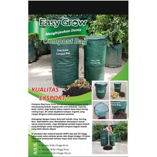 Compost Bag Kompos L 200ltr