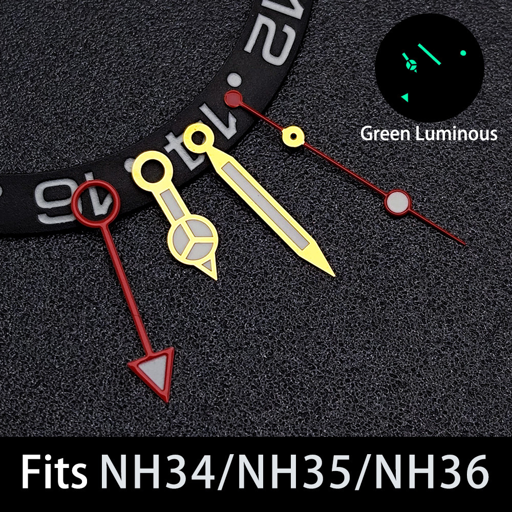 NH35 Pointer Watch Accessories Watch Needle NH34 Hand Luminous Hand Suitable for NH34/NH35/NH36 Move