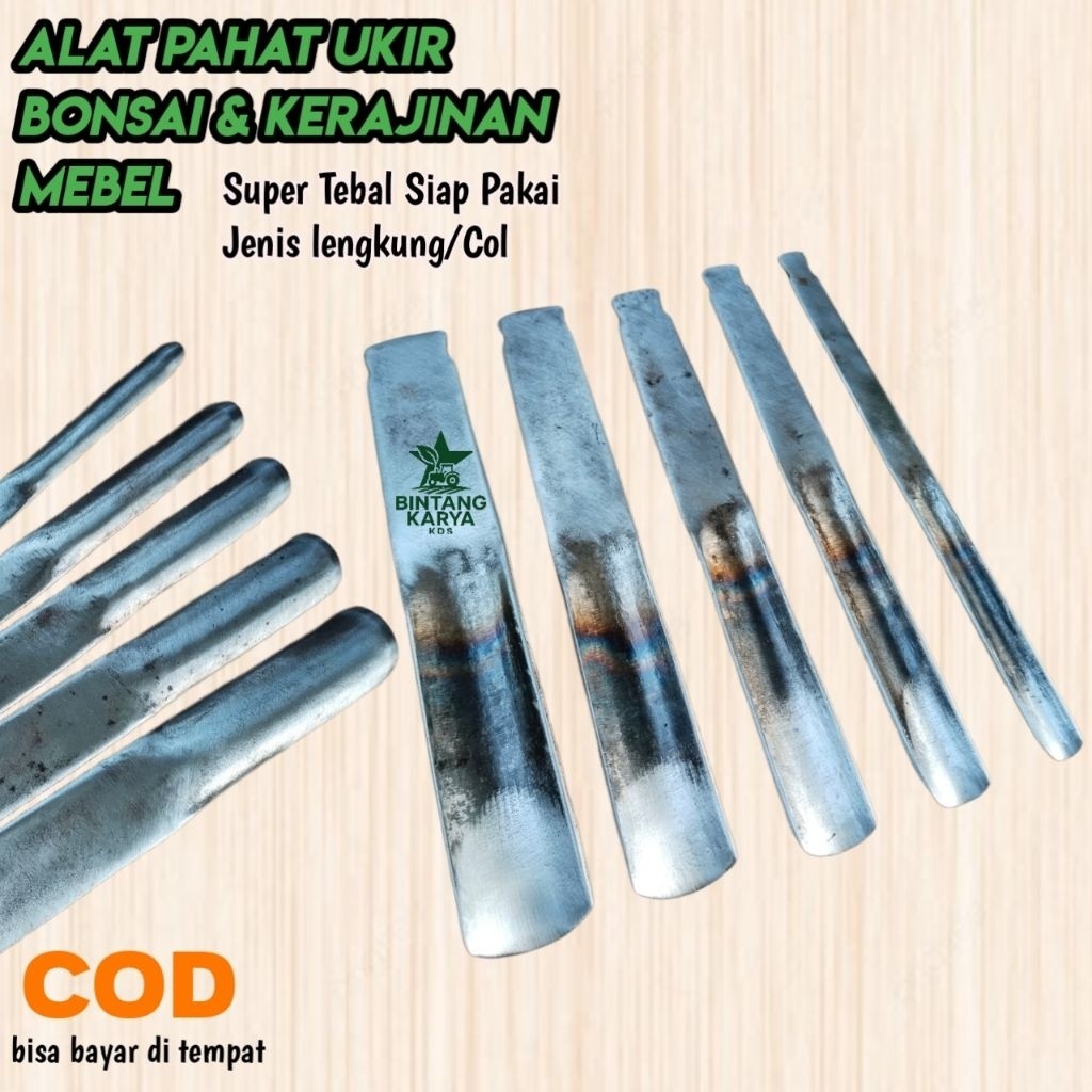 Alat Pahat Ukir bonsai Bubut Kerajinan Ukir Super Tebal Terbaik