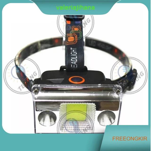 Senter Kepala COB 30W Bisa Charge  Head Lamp  COB 30W LL6653B