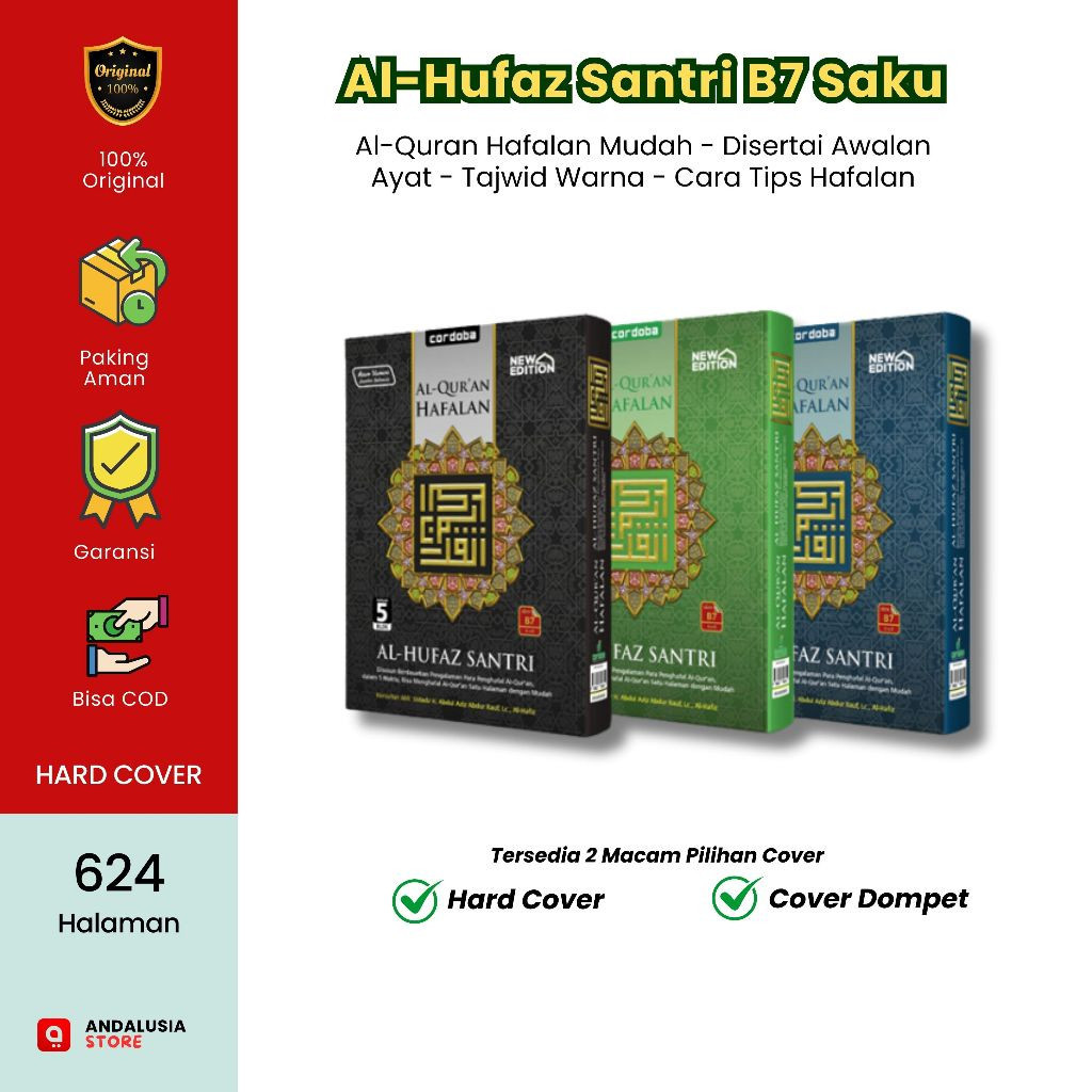 Al Quran Hafalan Al-Hufaz Santri B7 Quran Cordoba Saku