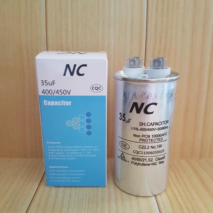 Capasitor NC 35UF / 35 micro / Running Capasitor 35 micro