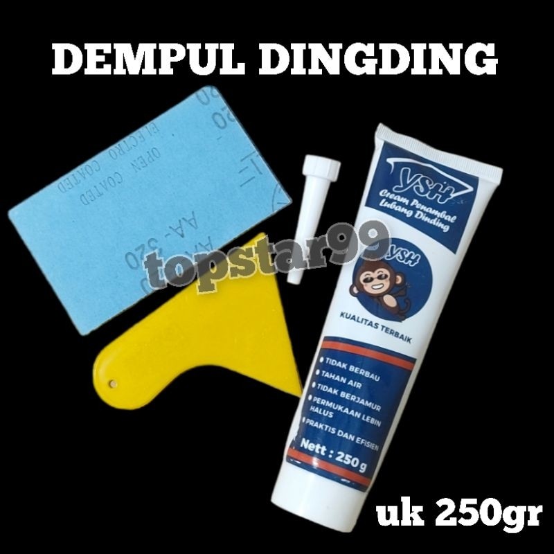 Dempul Dinding YSH Pasta Krim Tambal Tembok Retak Bolong Wall Repair 250gr