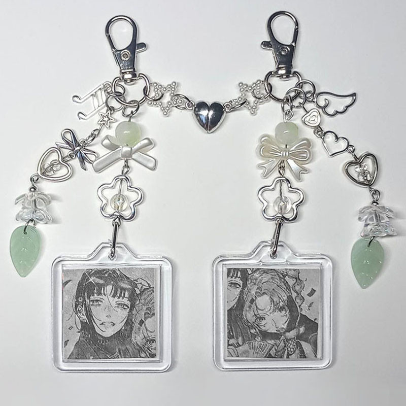 Handmade The Guy She Was Interested in Wasn't a Guy at All Keychain Aesthetic