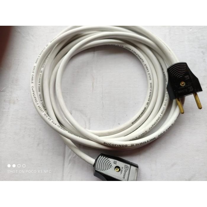 Kabel Sambungan Listrik 2M Colokan Broco