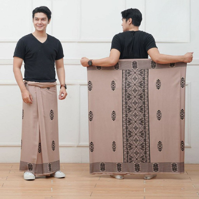 Sarung Pria Batik Motif Sarwon Klasik Sarung Santri Dewasa Kekinian Keren Sarung Santri Pekalongan