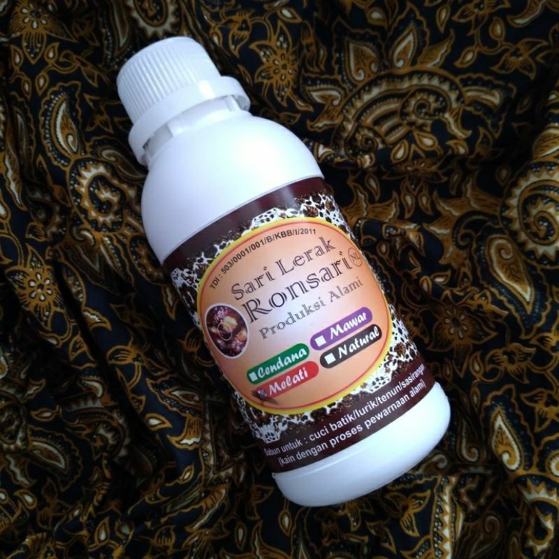 LERAK CAIR MURNI - Sabun LERAK Cuci Batik - Sari Lerak