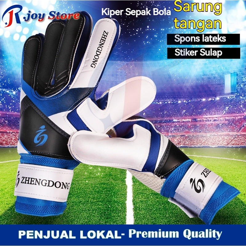 Sarung Tangan Kiper - Sarung Tangan Kiper Dewasa / Anak-anak Sarung Tangan Sepak Bola Pertandingan S