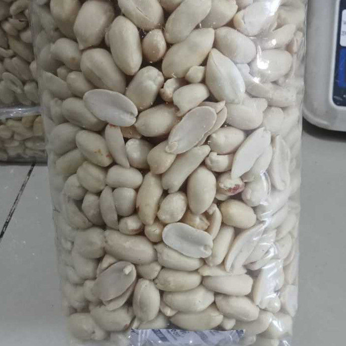 Kacang Tanah Kupas Mentah Import Jumbo 25/29