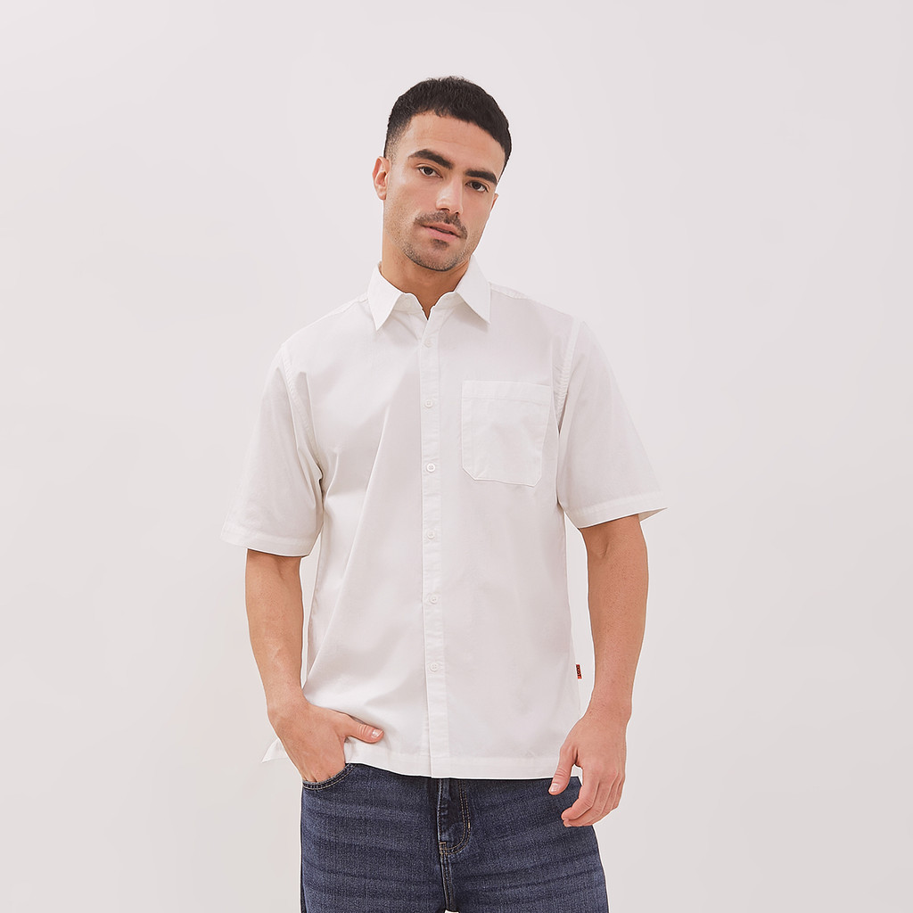 DUST Kemeja Niro Putih (DM.1445)