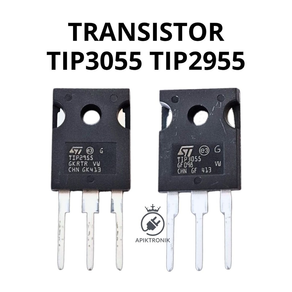 Transistor TIP3055 TIP2955 1 Set  – Original Final Audio Power