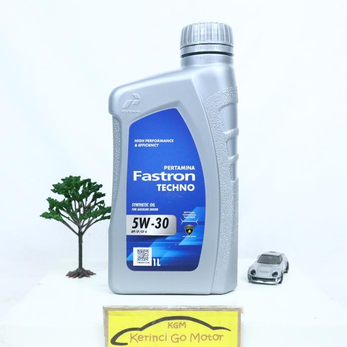 Pertamina Fastron Techno SAE 5W-30 1 Liter API SP/GF-6 Oli Mobil Mesin Bensin Pelumas Synthetic Orig