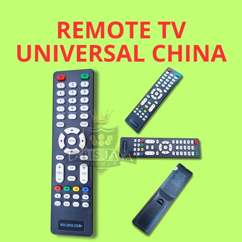 Remote TV NICO JUCC IKEDO – Remote Universal TV Tabung China