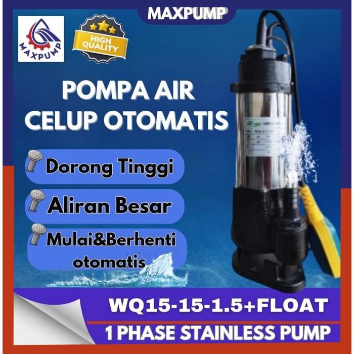 POMPA CELUP AIR KOTOR 2INCH 1.5KW OTOMATIS PUMP AUTO POMPA CELUP AIR KOTOR