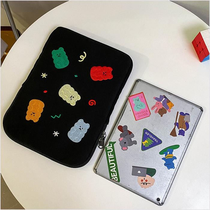 Tas Sleeve Lucu Case Macbook Air Pro 11.6 12 13.3 15.4 16 M1 13 inch - 11 inch