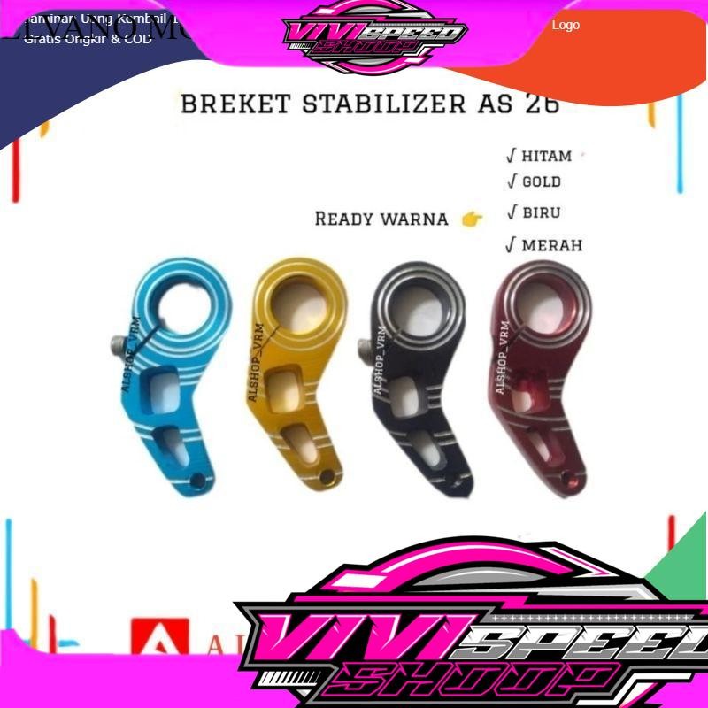 BREKET STABILIZER AS 26 MATRIS /BREKET STABILIZER HEREX AS 26 Motorcycle