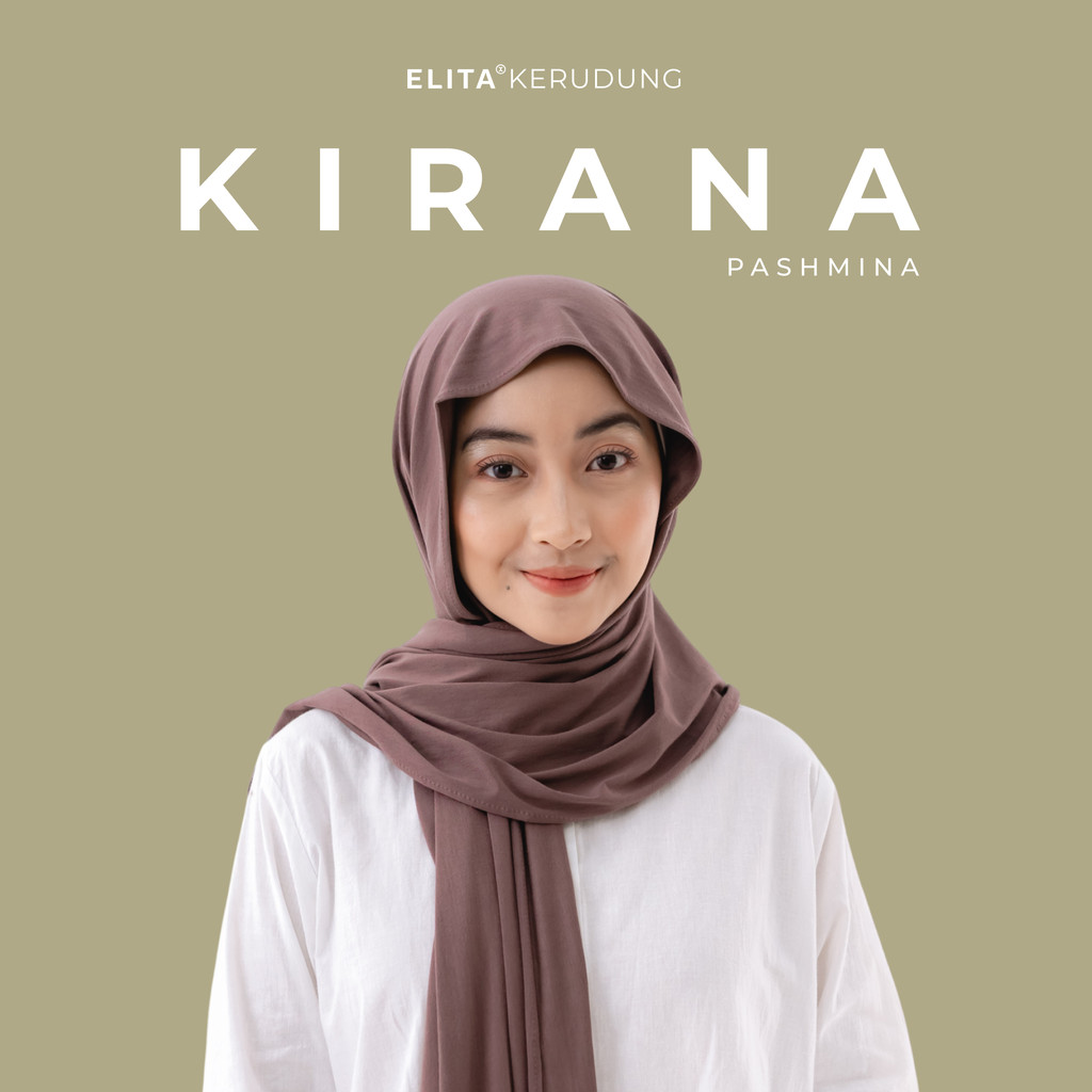Elita KIRANA PASHMINA Rayon Spandex Pashmina Rayon Pashmina Rayon Spandex Kerudung Rayon
