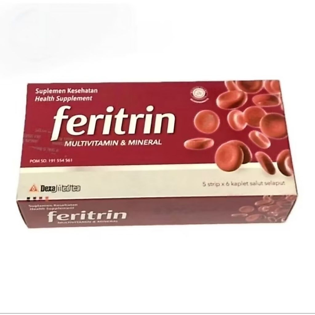 Feritrin tablet box