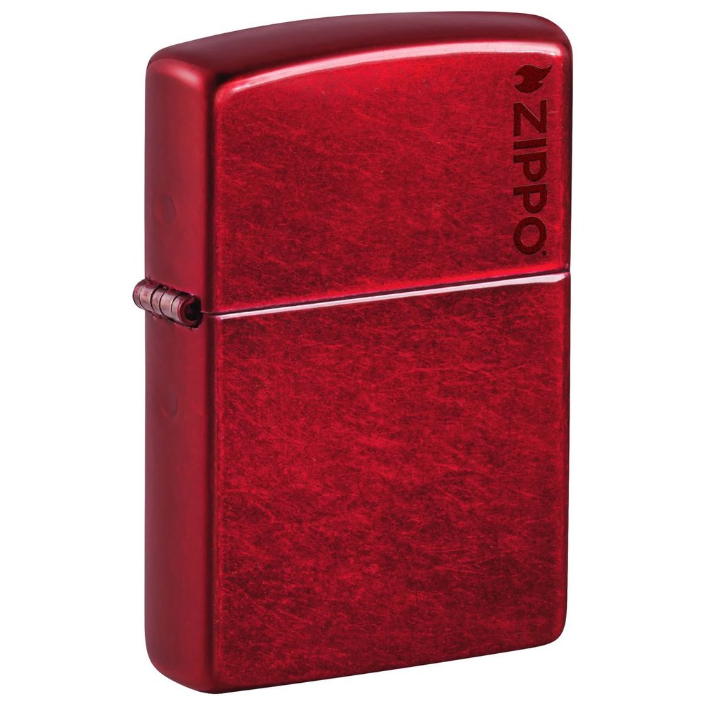 Zippo Classic Candy Apple Red Zippo Logo 21063ZL