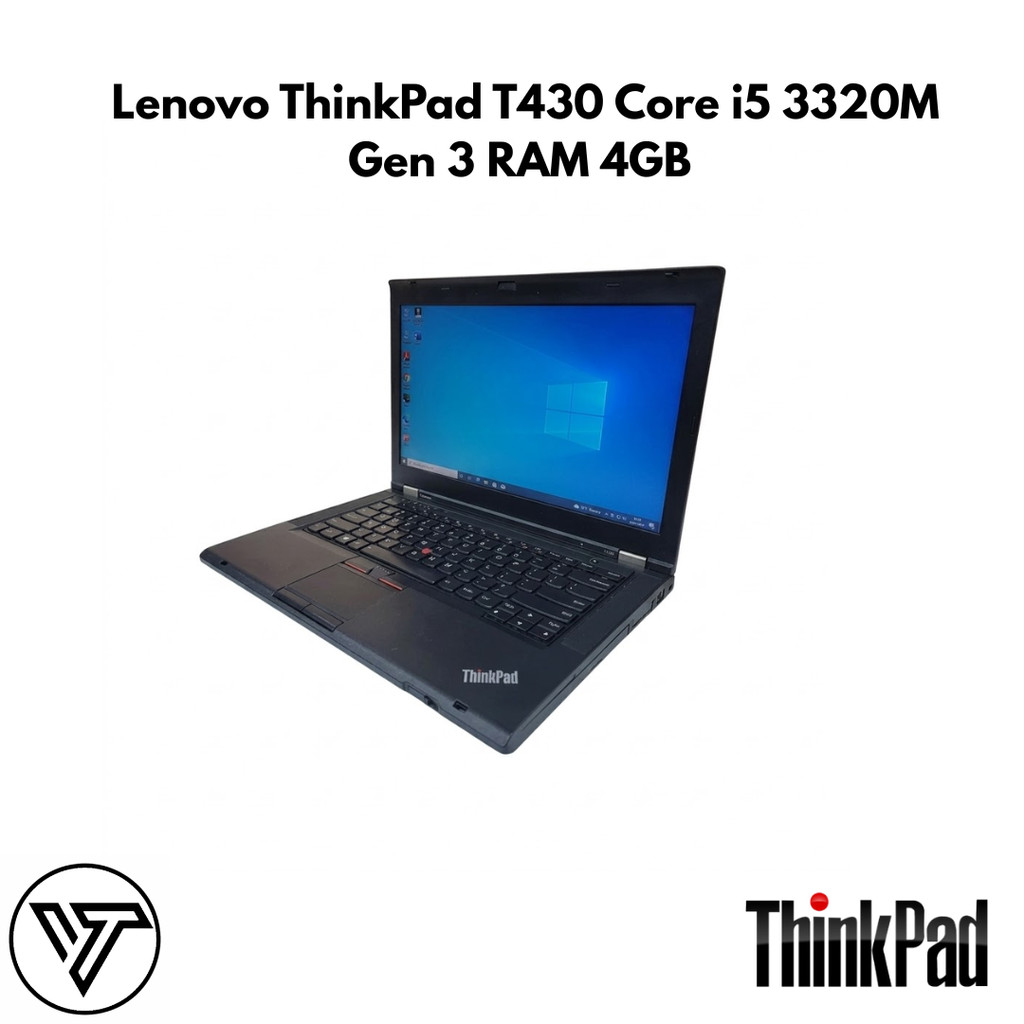 Lenovo ThinkPad T430 Core i5 3320M Gen 3 RAM 4GB