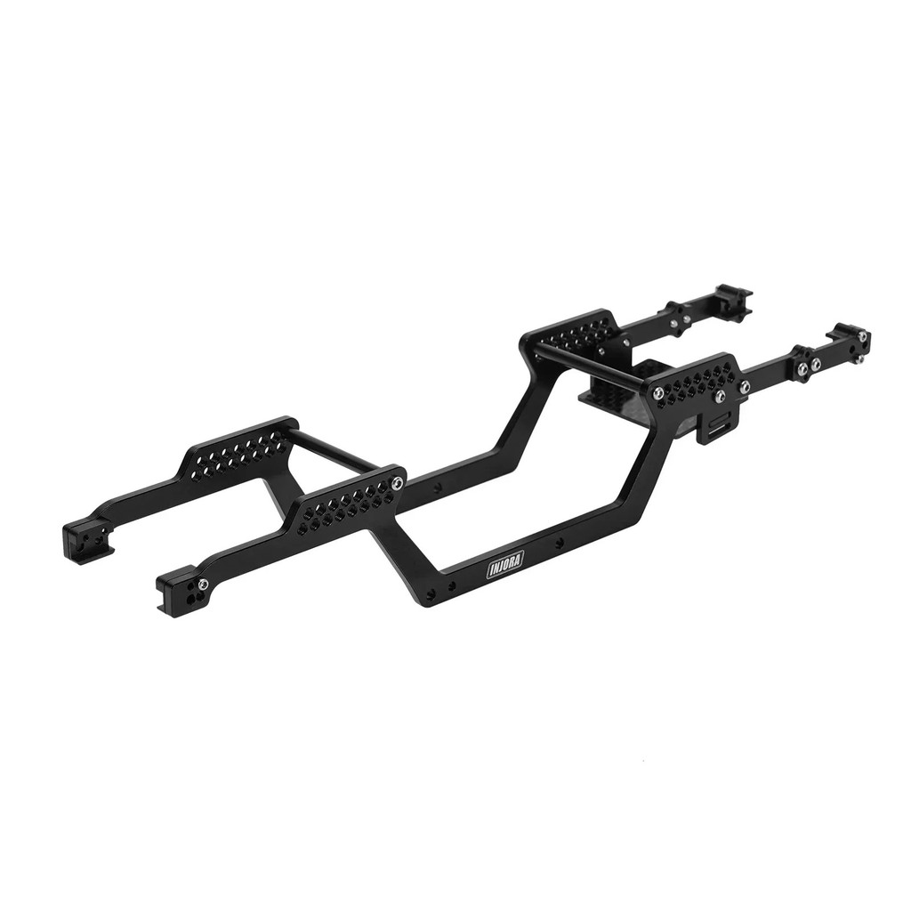 Kit Rangka Chassis Universal LCG INJORA Untuk 1/18 RC Crawler TRX4M (Aluminium)