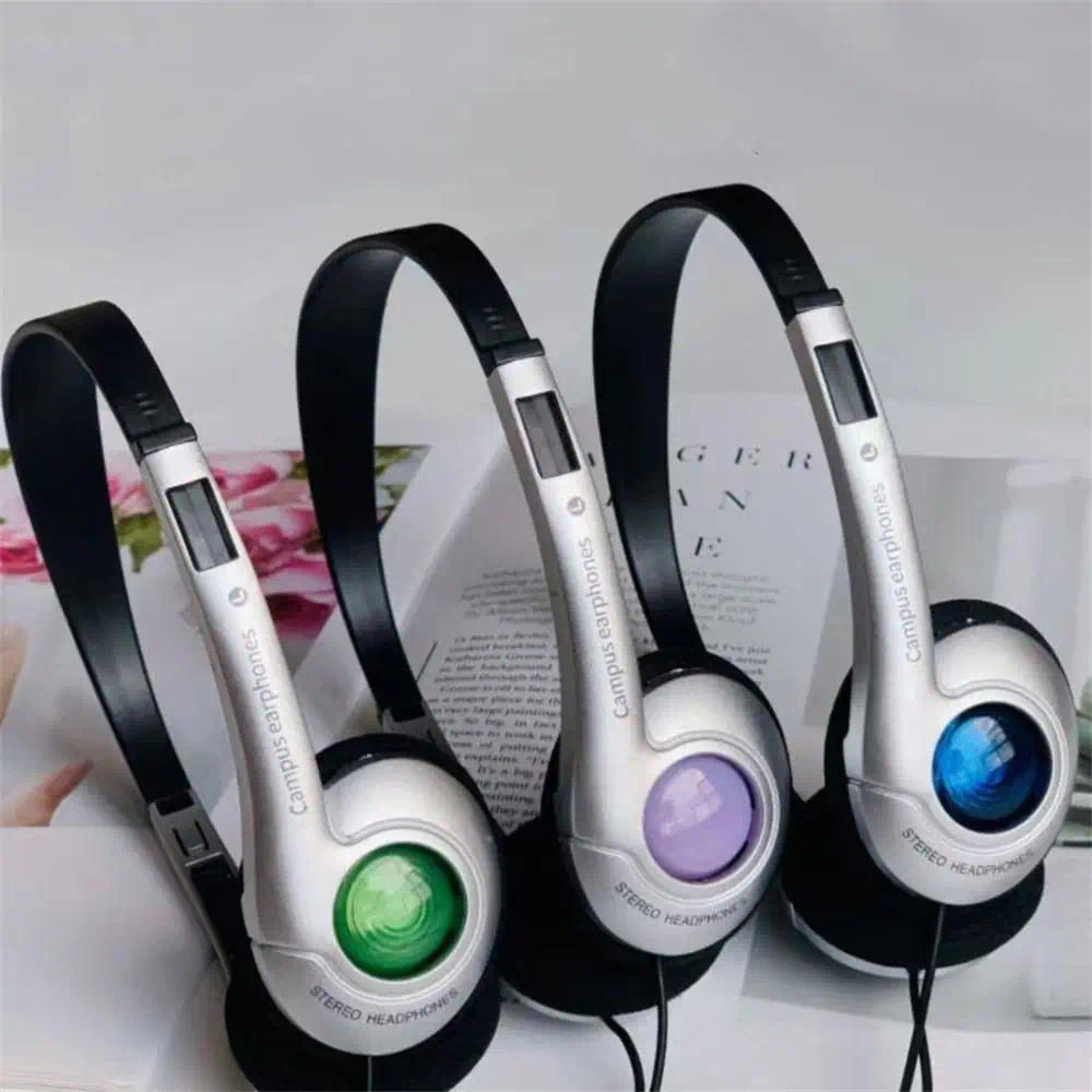 CD Fashion Retro Classic Headset Classic Y2K Wired Headphone On The Ear Earbud 3.5mm Type C Millenni
