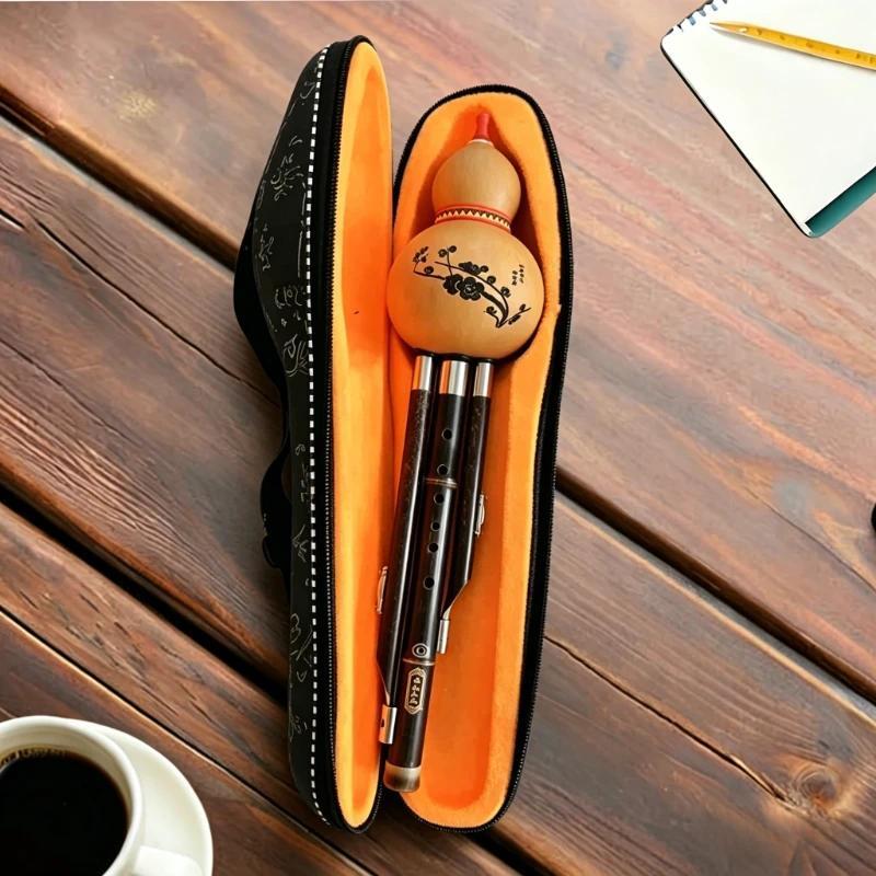 Handgefertigt Cucurbit Hulusi Flute and Bamboo Flauta Hulusi C/bB Key Musical trument Professional D