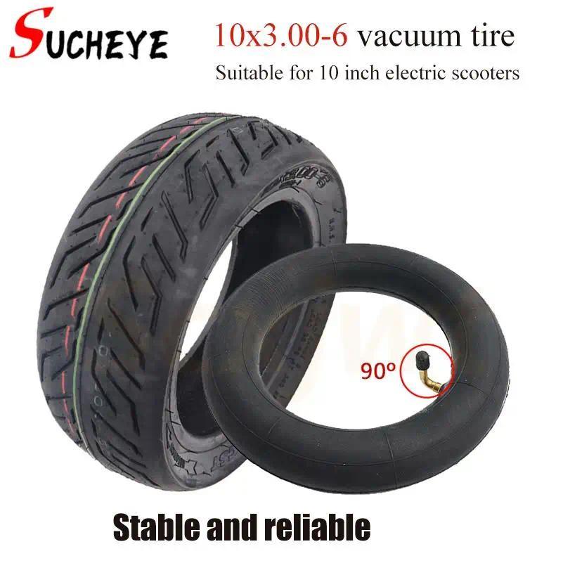 Ban Vakum 10x3.00-6 untuk Skuter Listrik Zero 11X Kaabo Wolf Kugoo M4 Pro Kickscooter 10x3.0 CST Ban