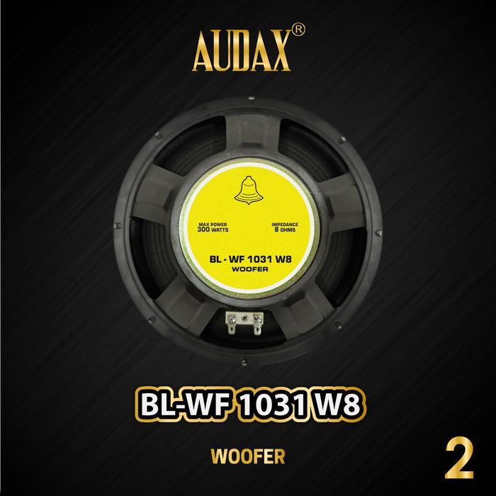 Audax - Speaker Pasif 10"  BL WF-1031 W8 Woofer - WOOFER