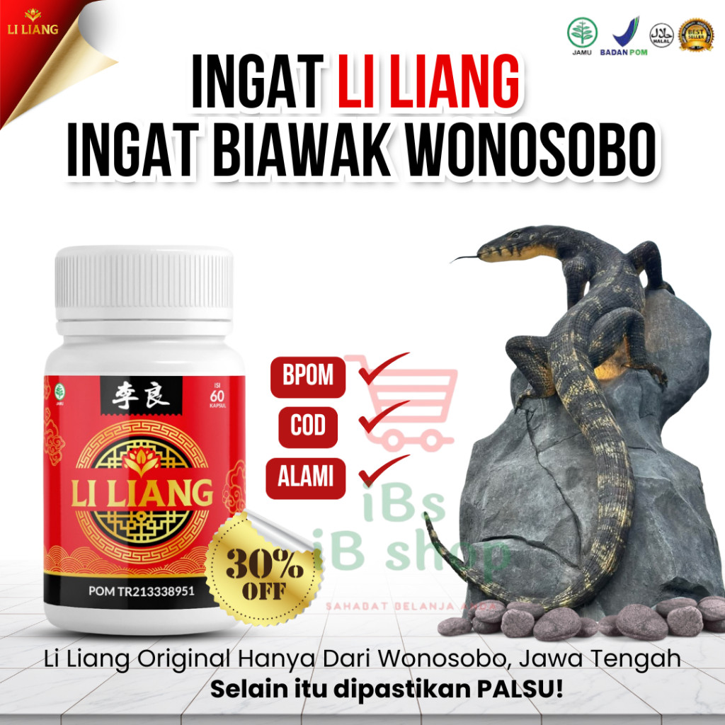 Li Liang - Obat Herbal Cina Kapsul Gula Darah Tinggi Diabetes Kebas Kesemutan Menambah Stamina