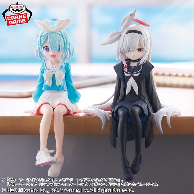 Blue Archive Monitor Top Figure - Arona & Prana