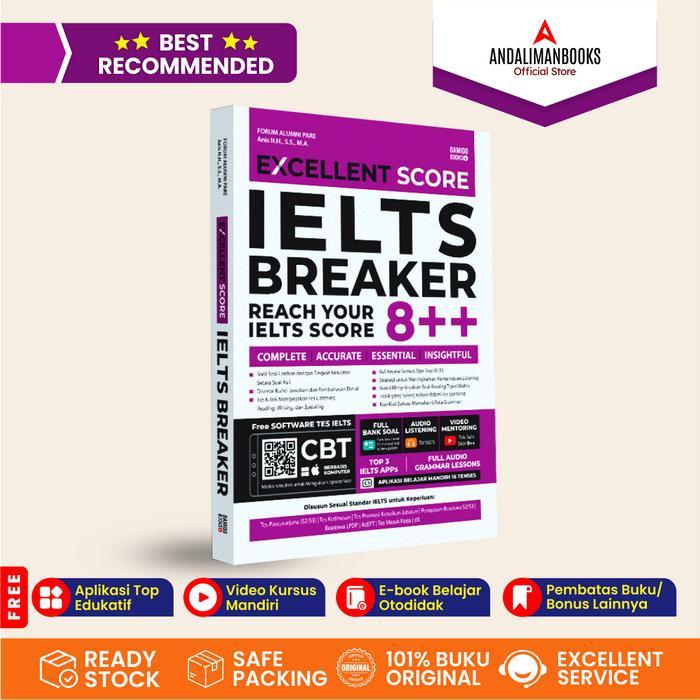 BUKU TES BAHASA INGGRIS IELTS - IELTS BREAKER 8++ - IELTS BREAKER 8++