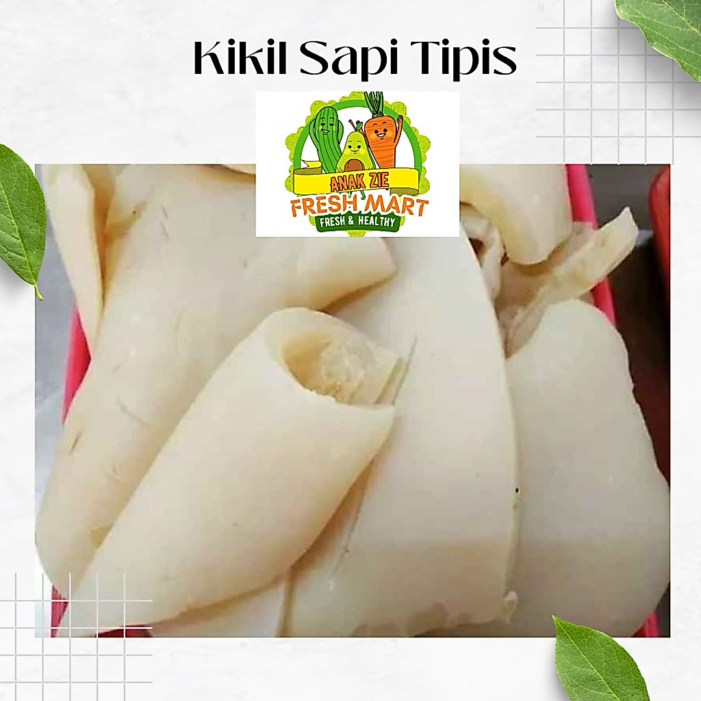 Kikil Sapi Tipis / Kulit Sapi Tipis Freh Bandung 250 gram