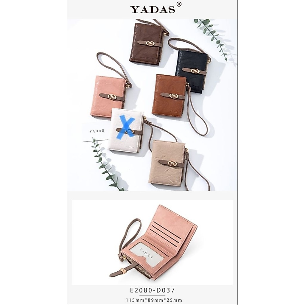 BISA COD // DOMPET LIPAT 2 TIPIS SIMPEL // YADAS E2080-D037