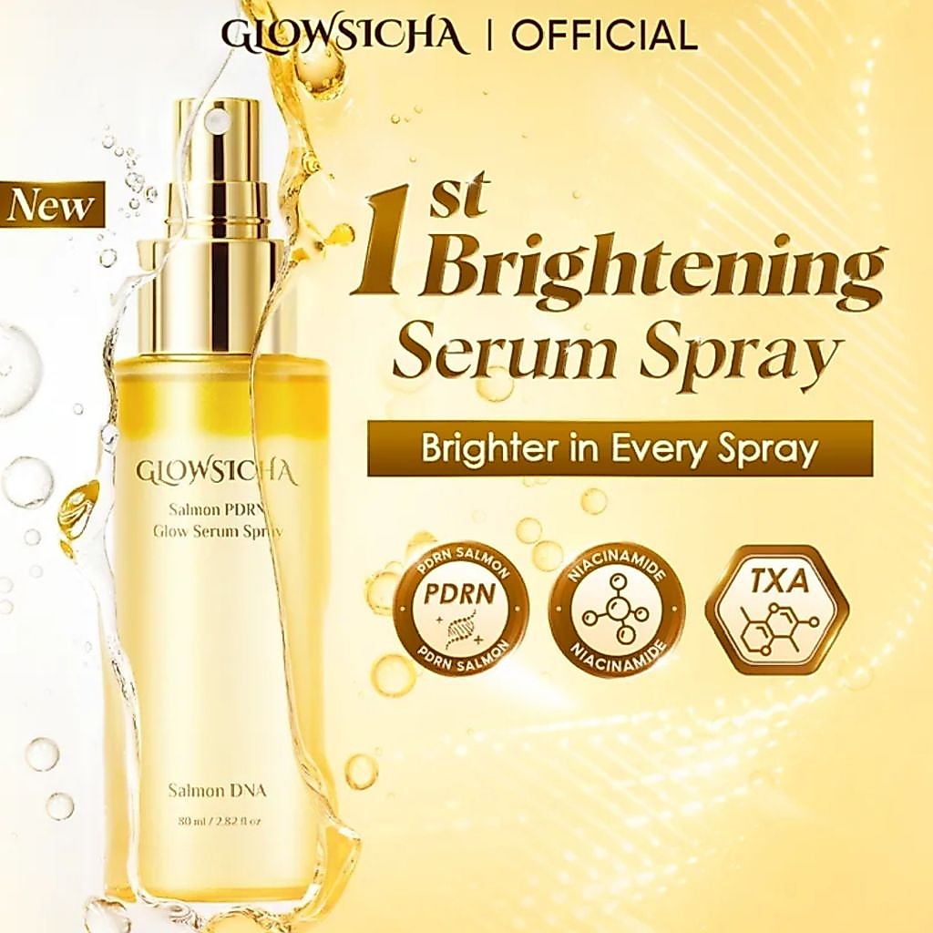 Glowsicha Salmon PDRN Brightening Serum Spray