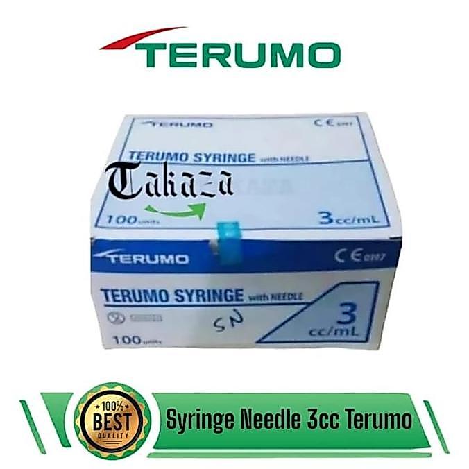 Syringe Terumo 3ml Spuit 3cc with Needle isi : 100