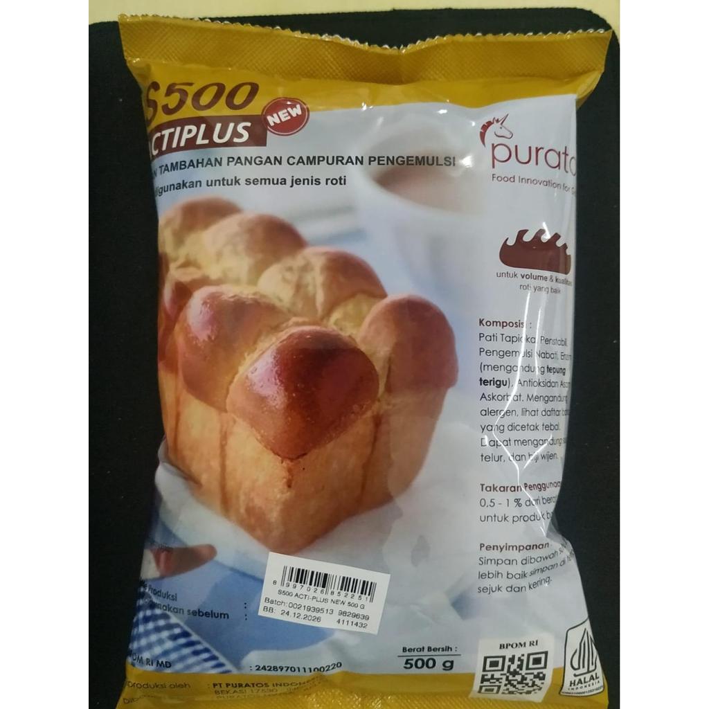 Puratos S500 ActiPlus Bread Improver S-500 Bread emulsifier pelembut roti