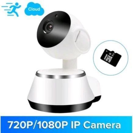MKO KIMISO CCTV Pemantauan Bayi Premium Kamera Smart PTZ Night Vision 355° FHD dengan Mikrofon & Spe