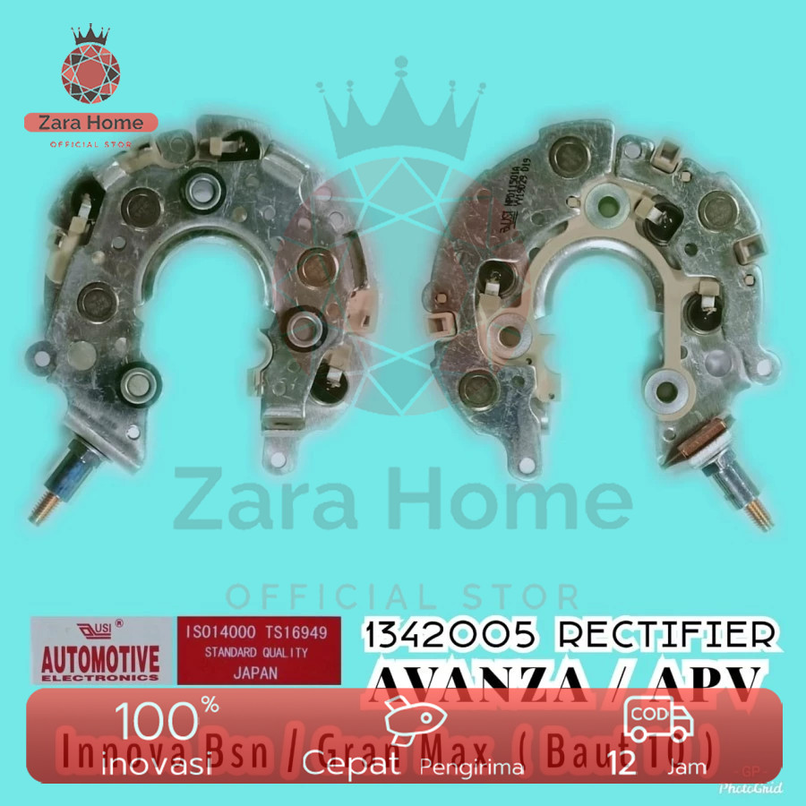 rectifier diode dioda silikon ampere alternator Usi Automotive 1342005 avanza innova rush apv yaris 