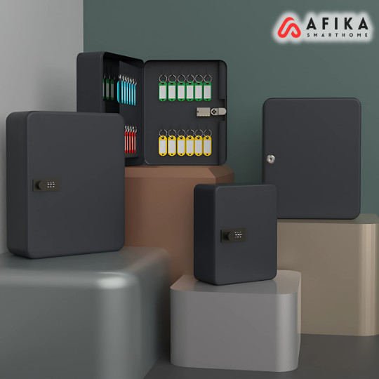 Lemari Kunci Cabinet 20 Hook Key Box Wall Mounted With Code Lock