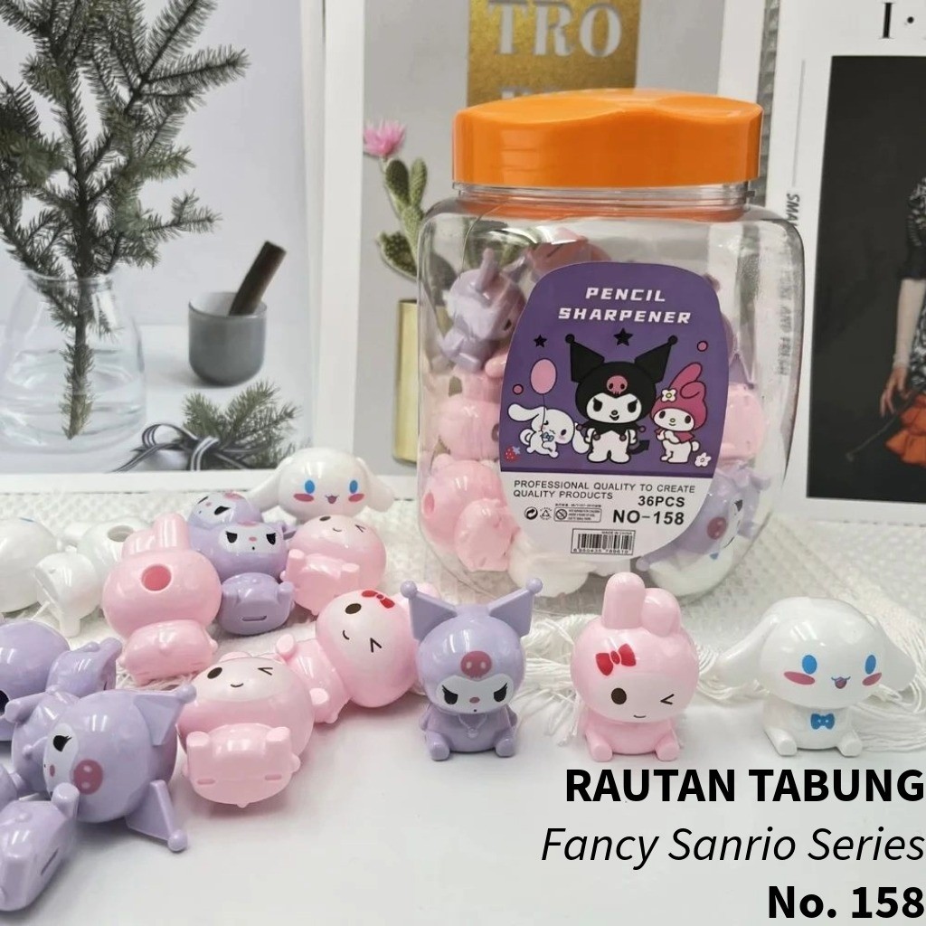 

❤️️1pcs Rautan 1 lubang no-158/ Rautan Fancy Karakter Boneka japan❤️️