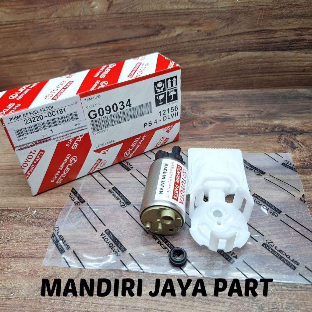 FUEL PUMP POMPA BENSIN ROTAK TOYOTA GRAND NEW AVANZA ALL NEW RUSH TERIOS ORIGINAL 23220-0C181