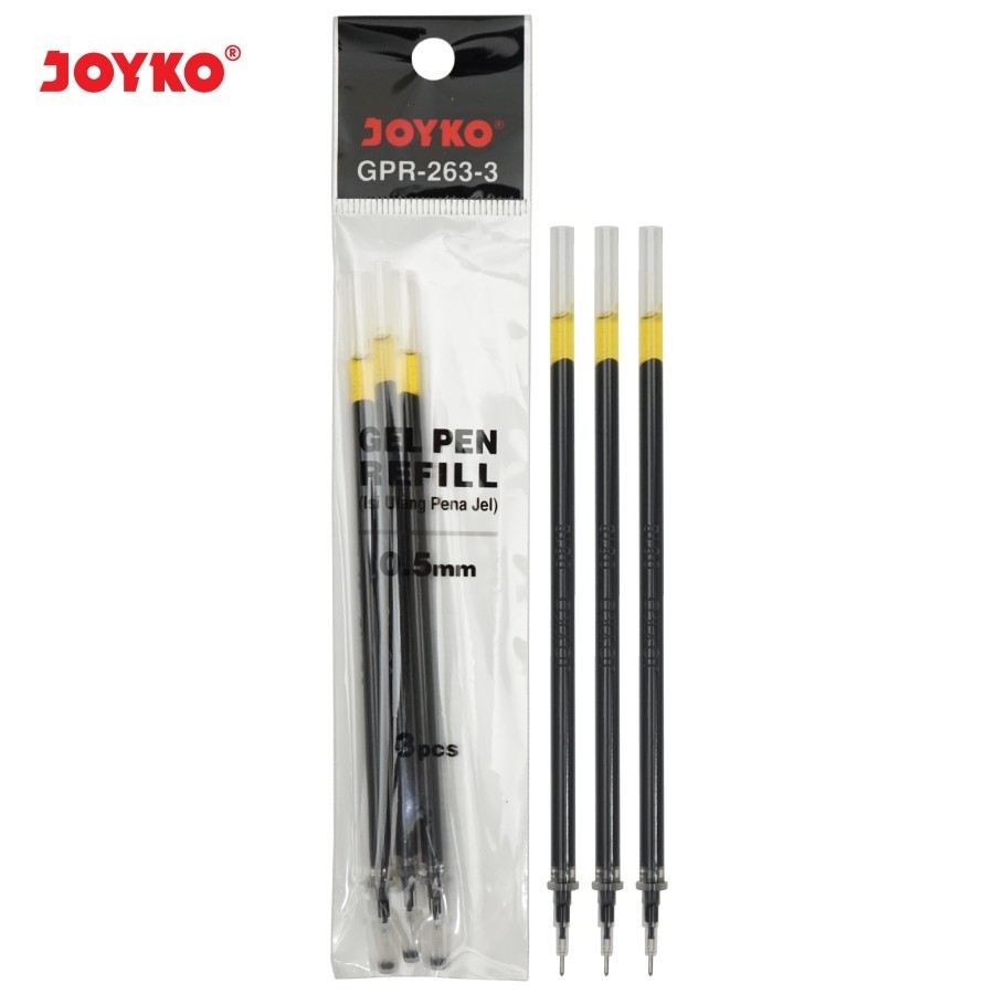 

BPP isi bolpoin bolpen Gel Pen Refill Gpr 263-3 ( 1 bungkus isi 3 pcs)