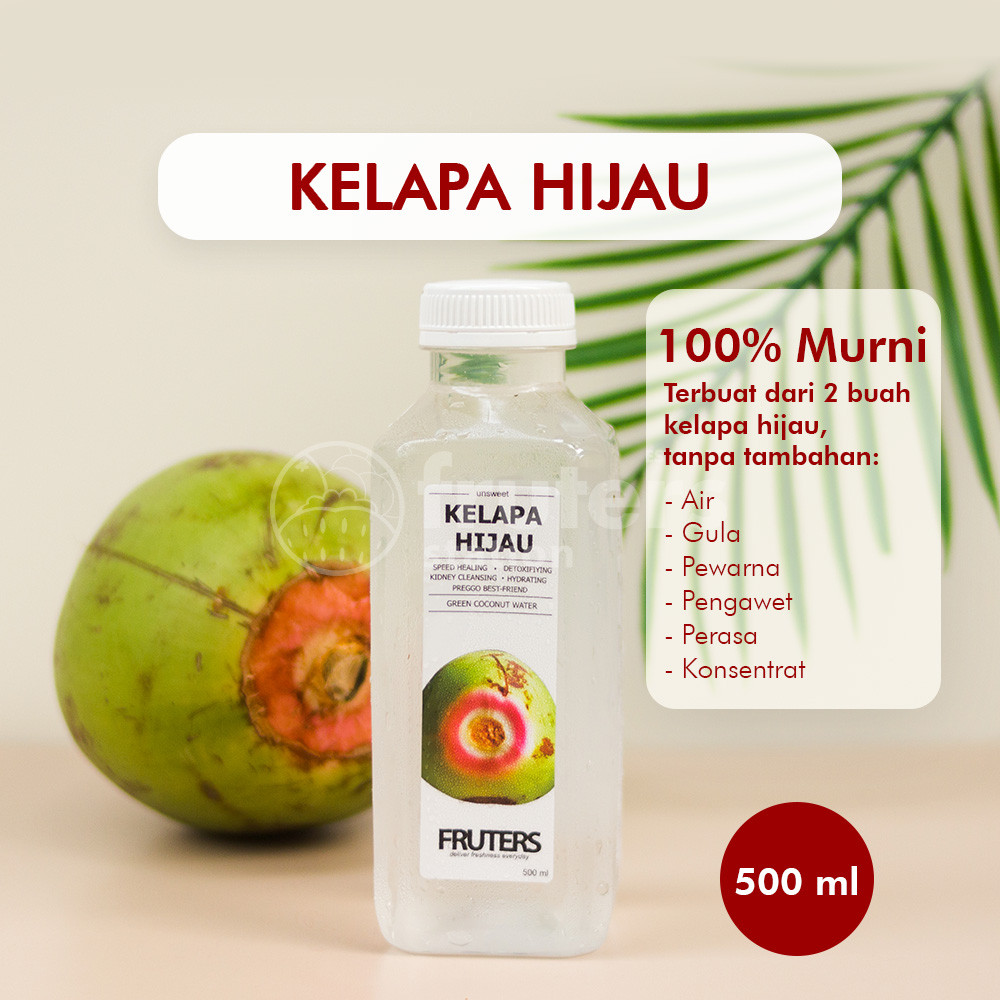 

JAMIN MURAH !!!Party Package Kelapa Hijau - 12 Botol Kelapa Hijau 355ML Fruters Station(BISA LANGSUNG ORDER)