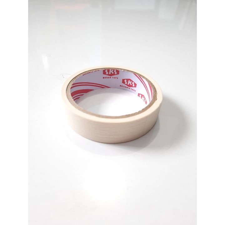 

Lakban Kertas SKS 1” 24mm x 15meter / Lem Kertas SKS 1”