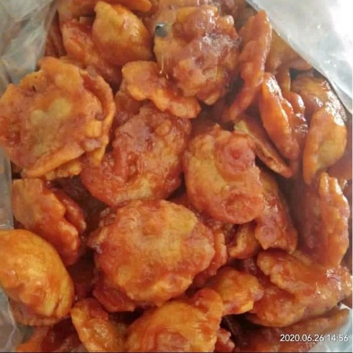 

HOT PRODUK Emping Manis Pedas 500 gram dan 1 kg Rendah lemak Food Makanan Keripik Snacks Cemilan Kripik Camilan Crispy - 500 gram