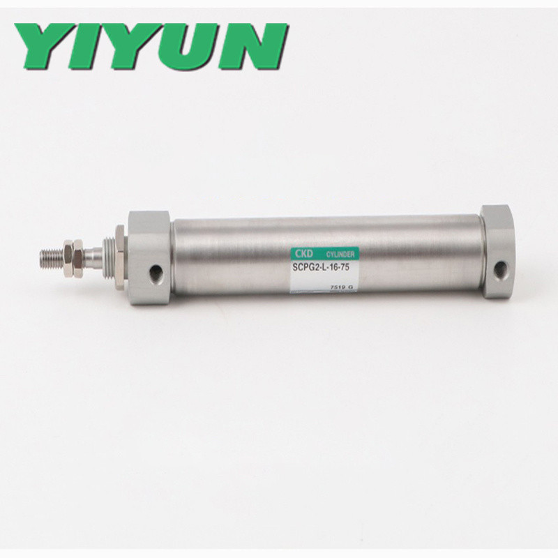 

SCPG2-L-6-10,15,20,25,30,35,40,50,60,75,80,90,100 Pencil shaped cylinder SCP serie